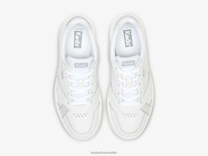 Footwear The Court Leather Sneaker Women Keds 4D6HZ98 White