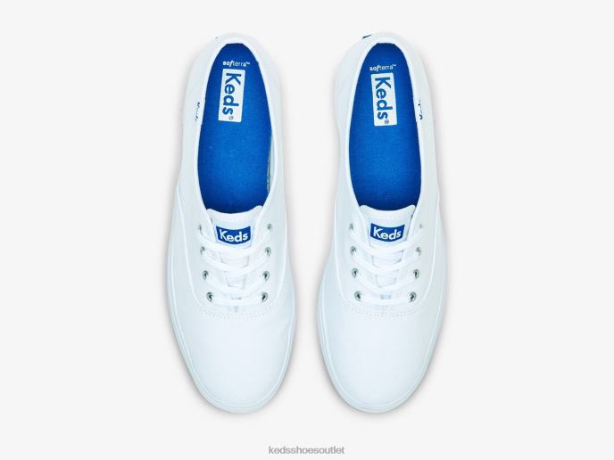 Footwear The Platform Canvas Sneaker Women Keds 4D6HZ87 White