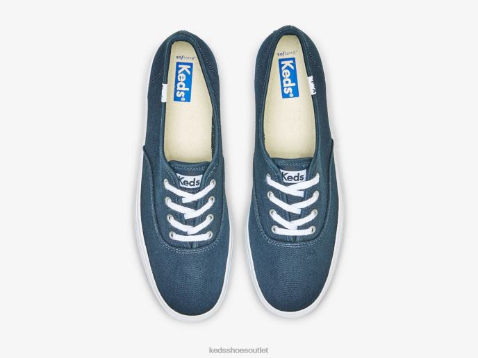 Footwear The Platform Canvas Sneaker Women Keds 4D6HZ88 Navy