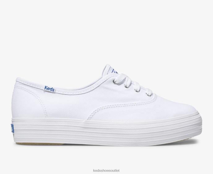 Footwear Triple Sneaker Women Keds 4D6HZ133 White