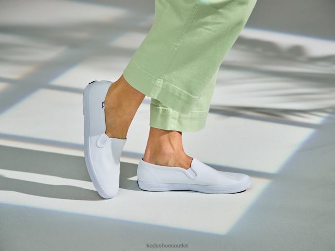 Footwear Champion Canvas Slip On Sneaker Women Keds 4D6HZ38 White