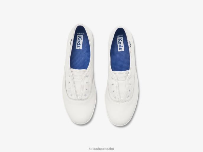Footwear Chillax Leather Slip On Sneaker Women Keds 4D6HZ37 White