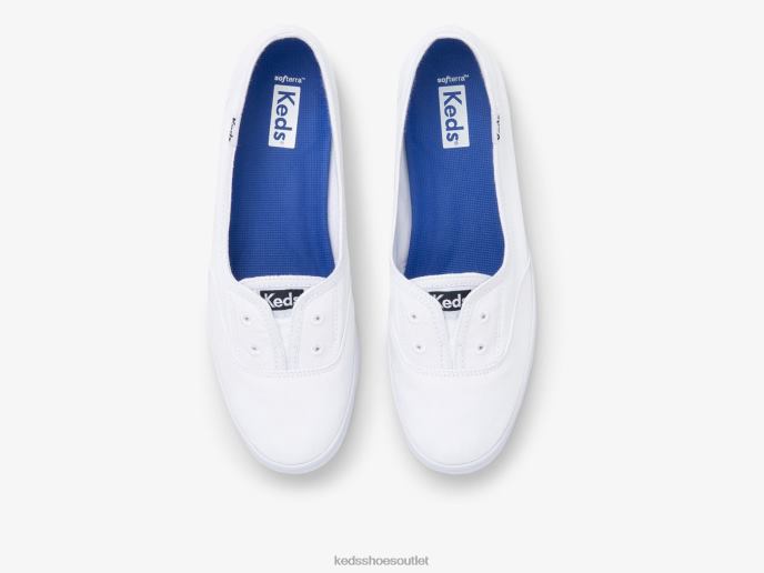 Footwear Chillax Mini Twill Slip On Sneaker Women Keds 4D6HZ4 White