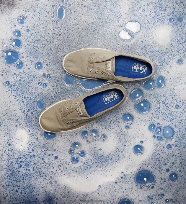 Footwear Chillax Washable Slip On Sneaker Women Keds 4D6HZ41 Drizzle Grey
