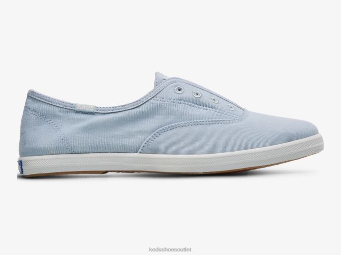 Footwear Chillax Washable Twill Slip On Sneaker Women Keds 4D6HZ60 Light Blue