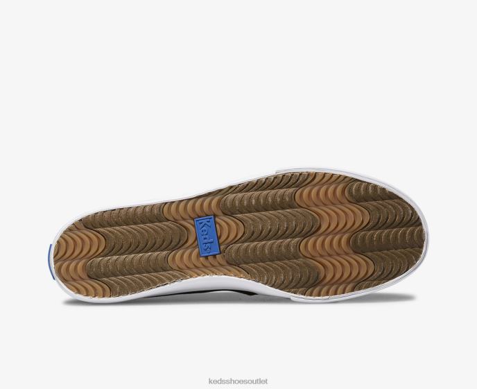 Footwear Double Decker Canvas Slip On Sneaker Women Keds 4D6HZ1 Black