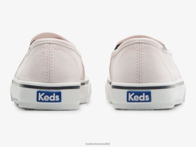 Footwear Double Decker Canvas Slip On Sneaker Women Keds 4D6HZ66 Lt Pink