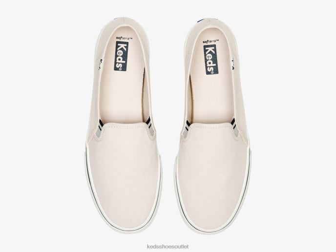 Footwear Double Decker Canvas Slip On Sneaker Women Keds 4D6HZ66 Lt Pink