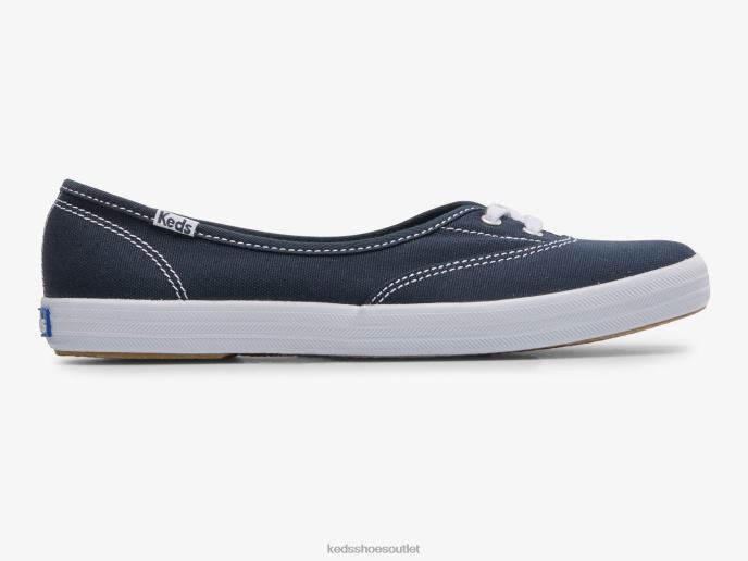 Footwear The Mini Canvas Slip On Sneaker Women Keds 4D6HZ7 Navy