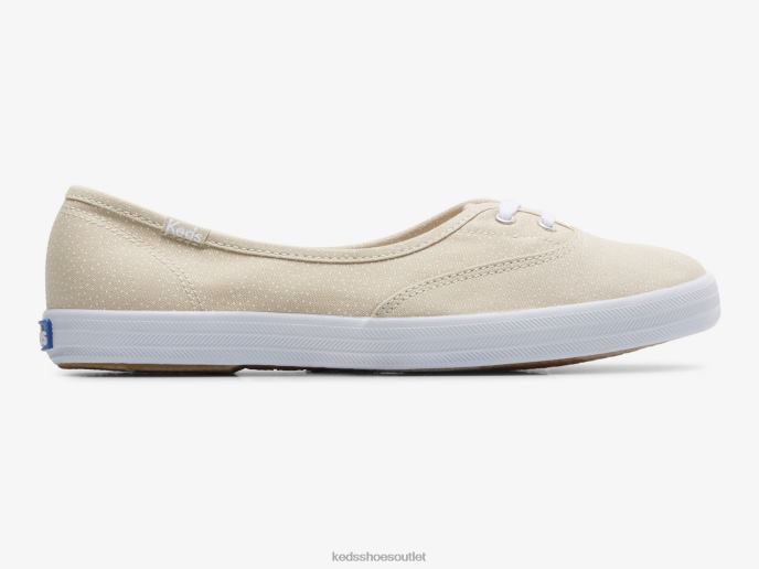 Footwear The Mini Dots Print Slip On Sneaker Women Keds 4D6HZ9 Tan White