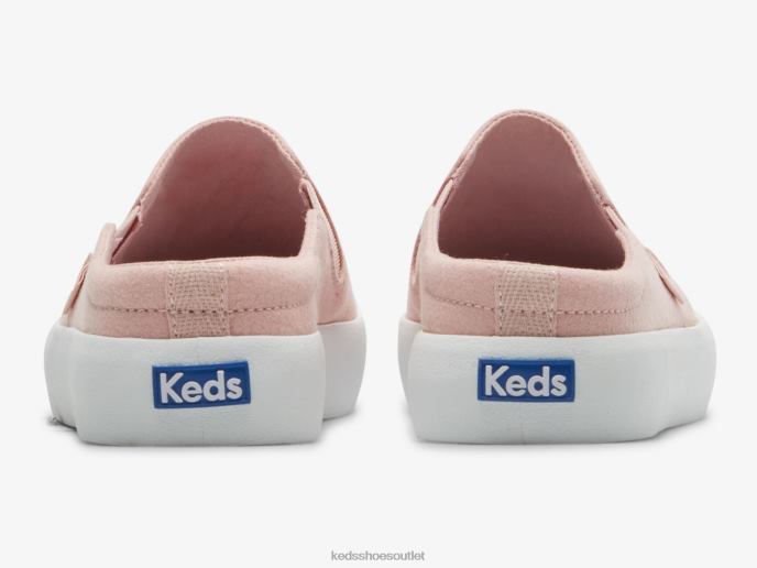 Footwear Kickback Mule Crepe Slip On Sneaker Women Keds 4D6HZ50 Mauve