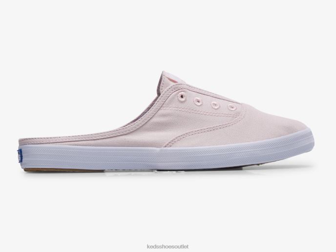 Footwear Moxie Mule Washed Twill Slip On Sneaker Women Keds 4D6HZ53 Light Pink
