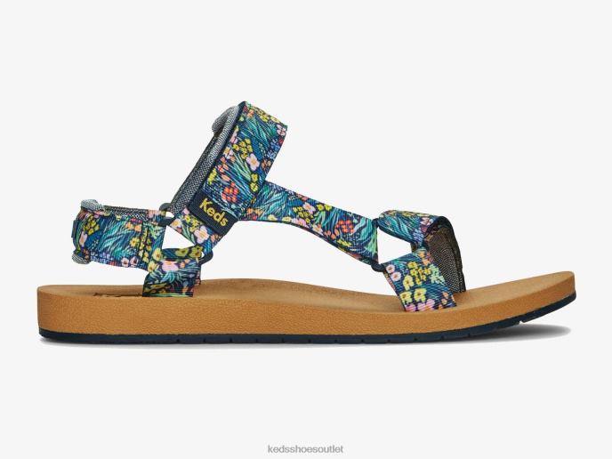 Footwear Trio Sandal Women Keds x Rifle Paper Co. 4D6HZ55 Navy