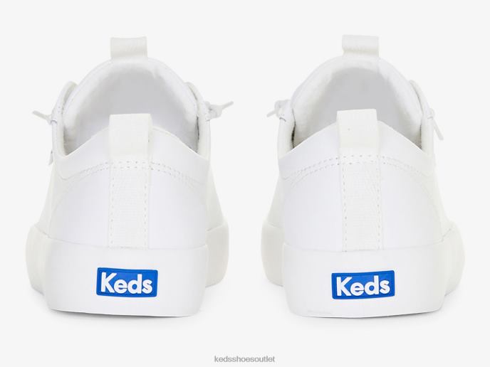 Footwear Kickback Leather Sneaker Women Keds 4D6HZ31 White