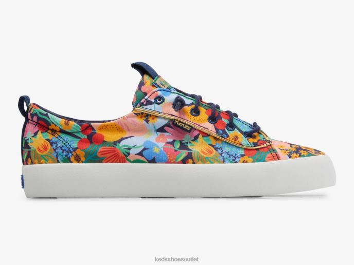 Footwear Kickback Sicily Women Keds x Rifle Paper Co. 4D6HZ22 Navy Multi