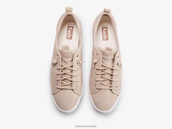 Footwear Kickback Vegan Leather Sneaker Women Keds 4D6HZ32 Taupe